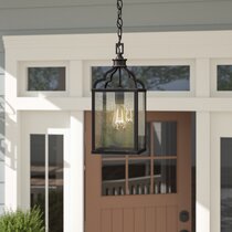 Front door store hanging light fixture